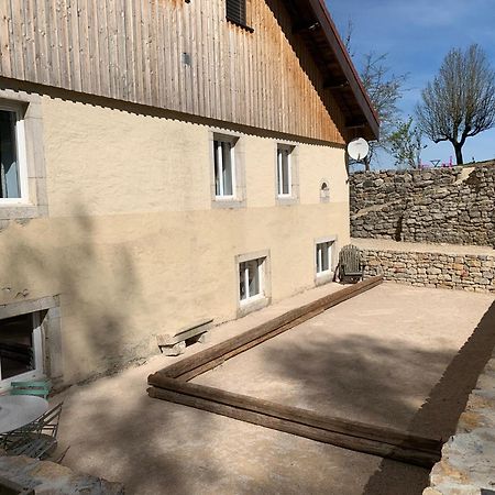 Ancienne Ferme Comtoise 4 Etoiles, 11 Personnes Lac St-Point/Mont D'Or Montperreux Exterior foto